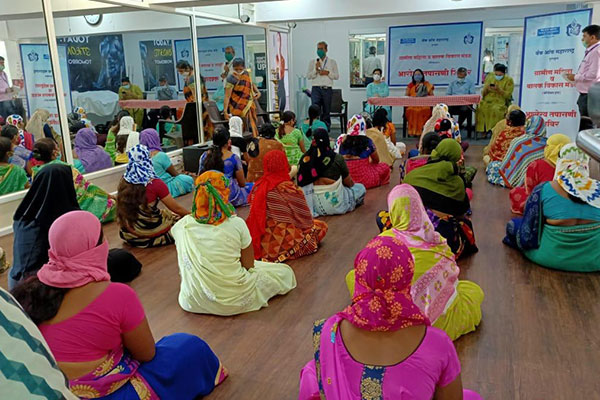 Health checkup camp organized by GMBVM & Vishwaraj Hospital