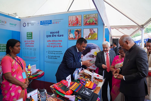 Visit of Hon’ble Ex. President Shri.Ramnath Kovind sir